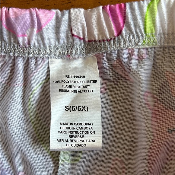 Colorful Squishmallow Animal Print Kids Pajama Set - Picture 8 of 8